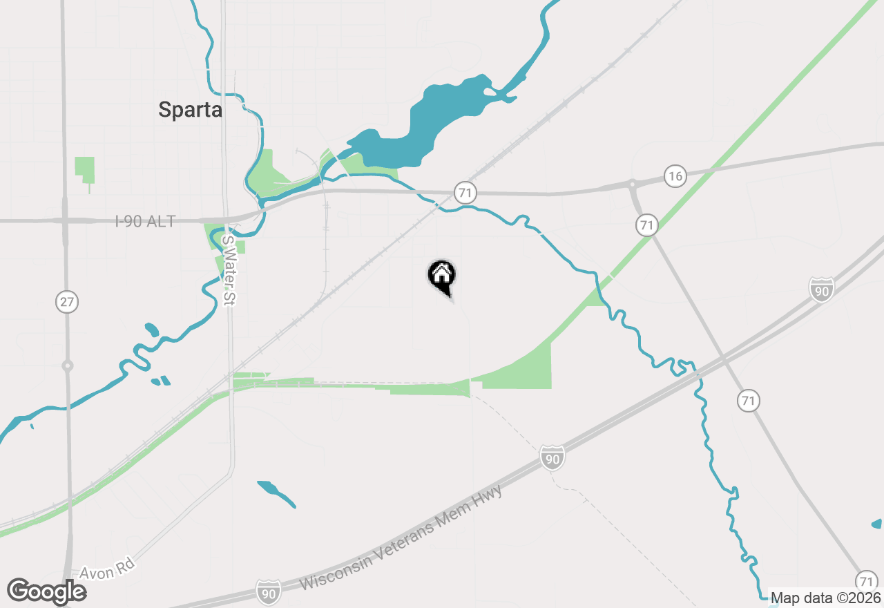 Map of 925 Mill St, Sparta, WI 54656
