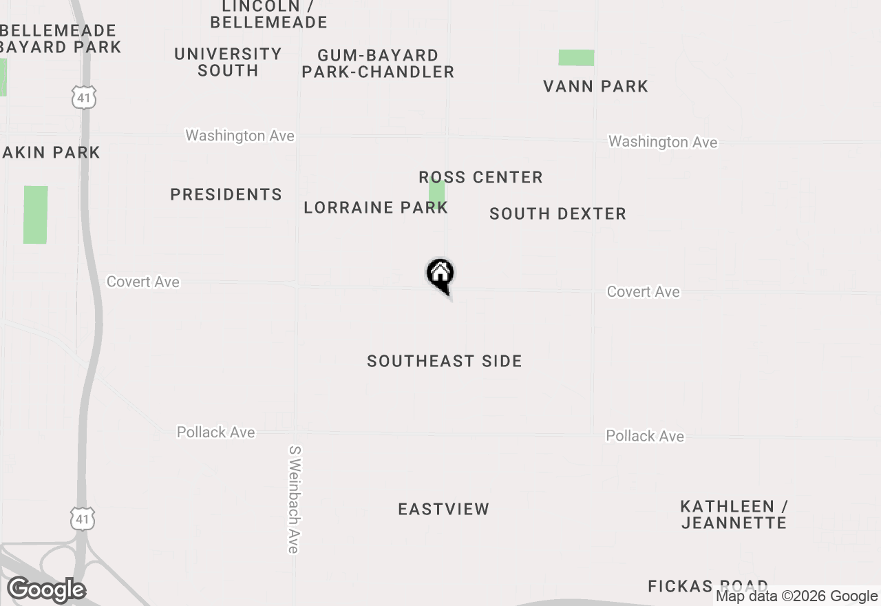 Map of 1631 S Boeke Road, Evansville, IN 47714