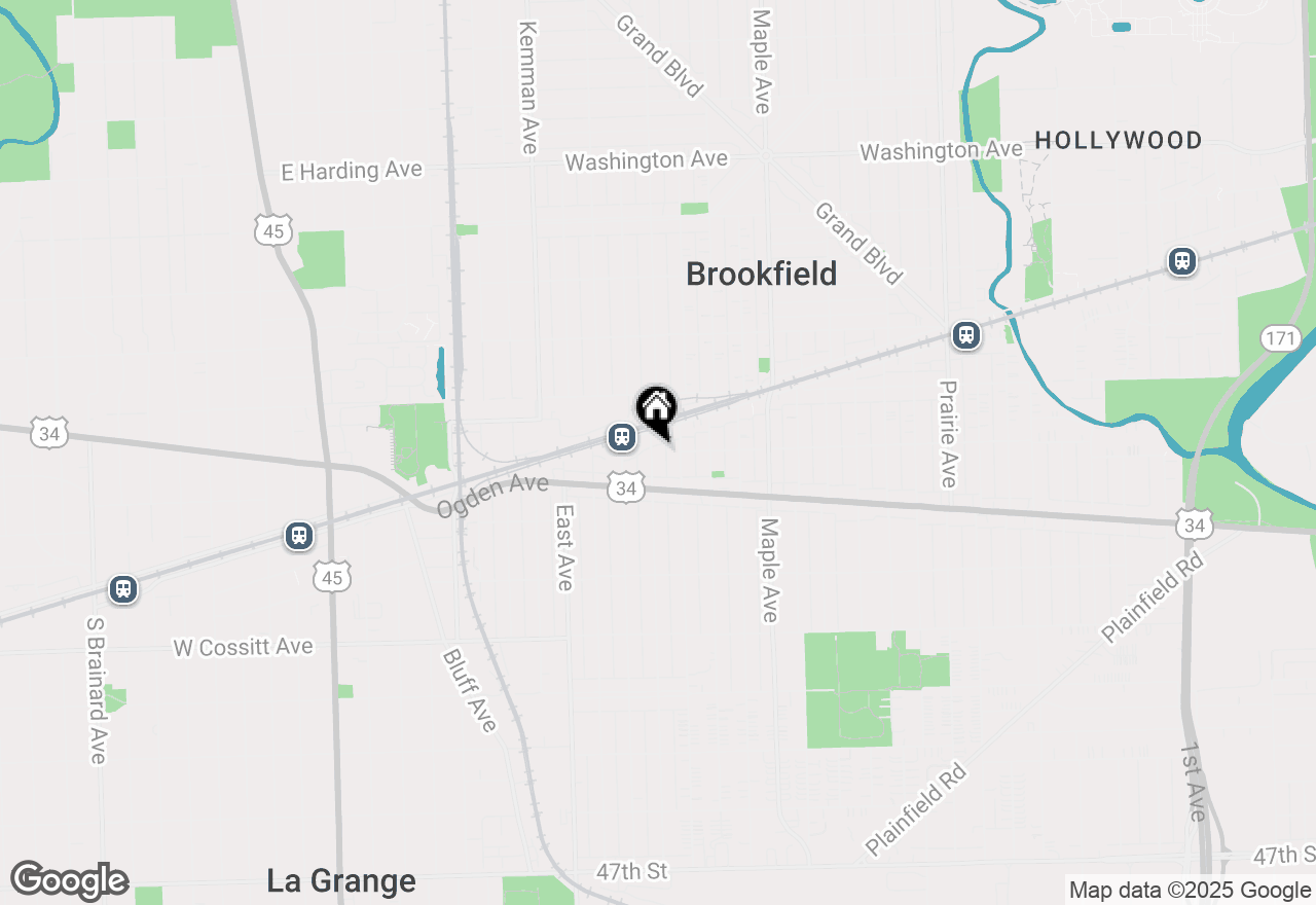 Map of 4005 Deyo Avenue, Brookfield, IL 60513