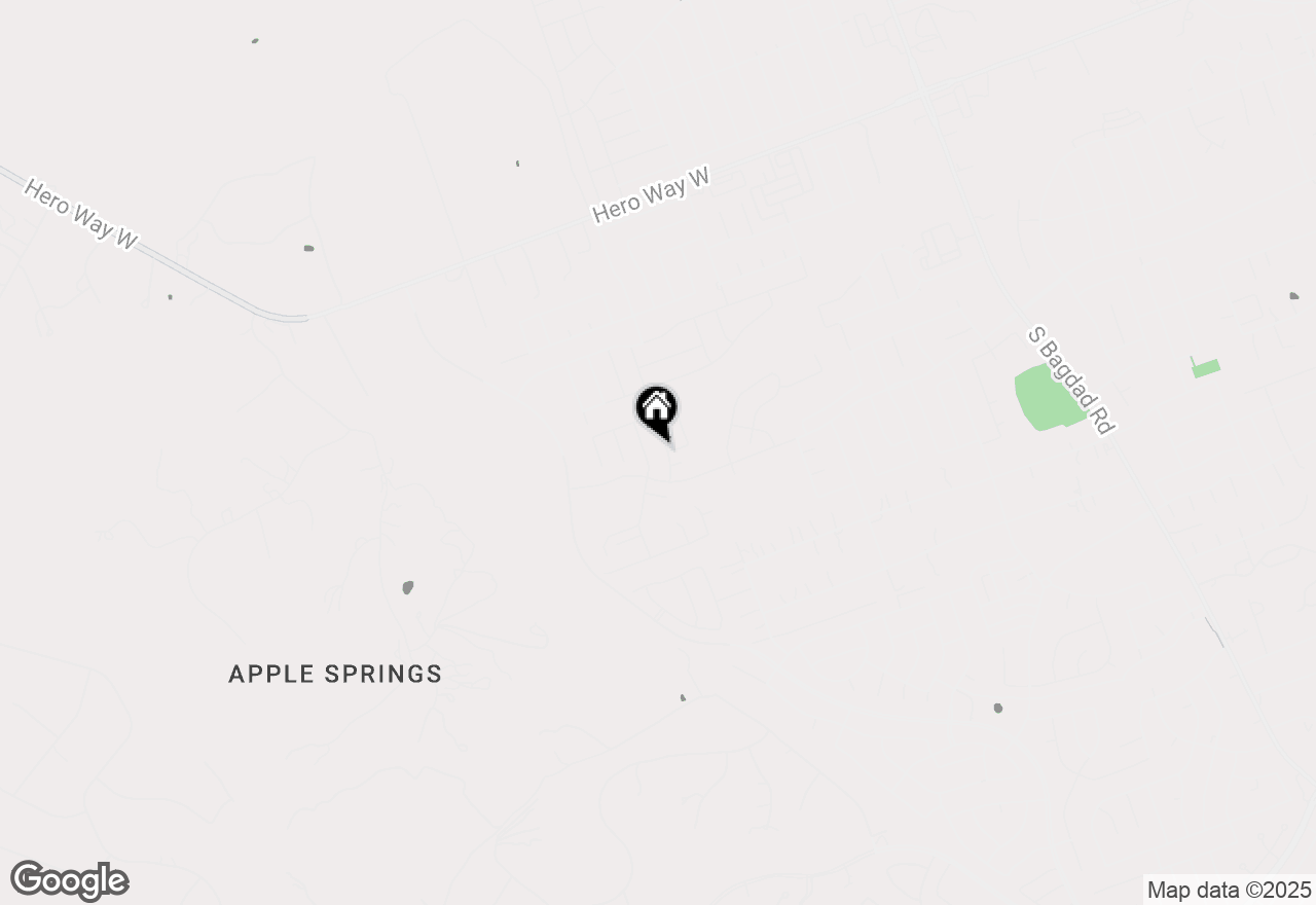 Map of 416 Deerpath St, Leander, TX 78641