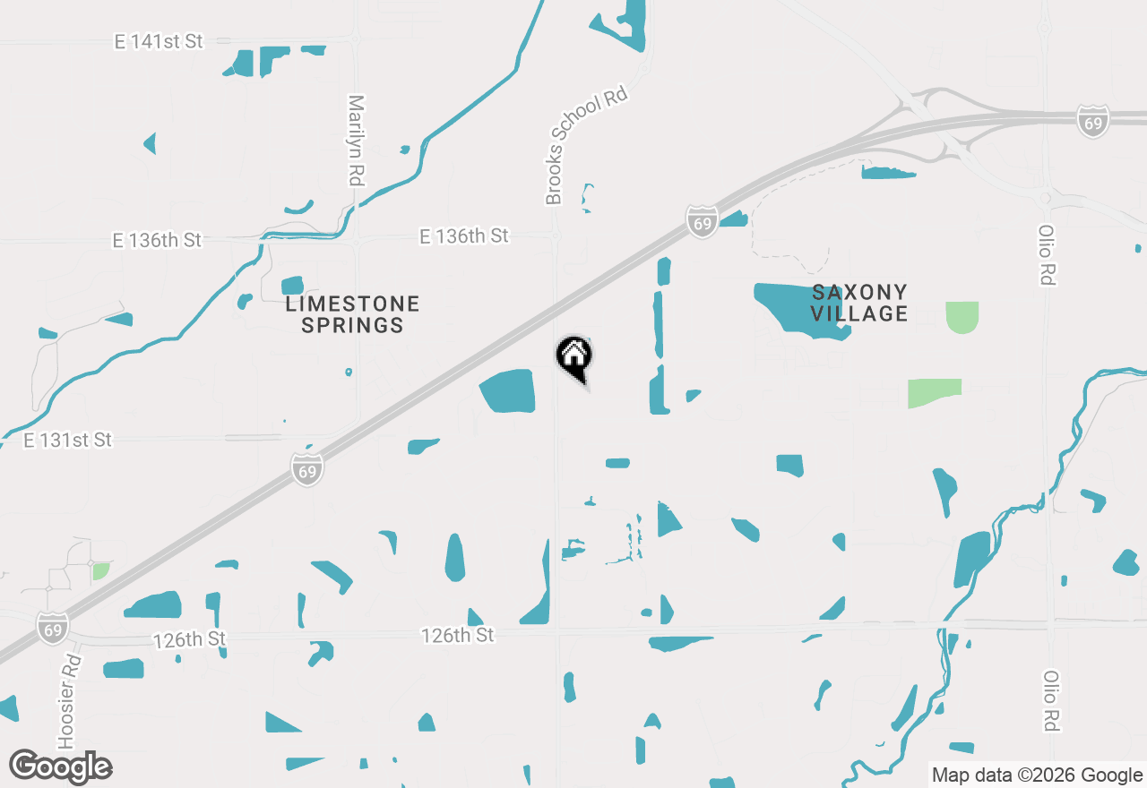 Map of 12540 Majestic Way, Fishers, IN 46037