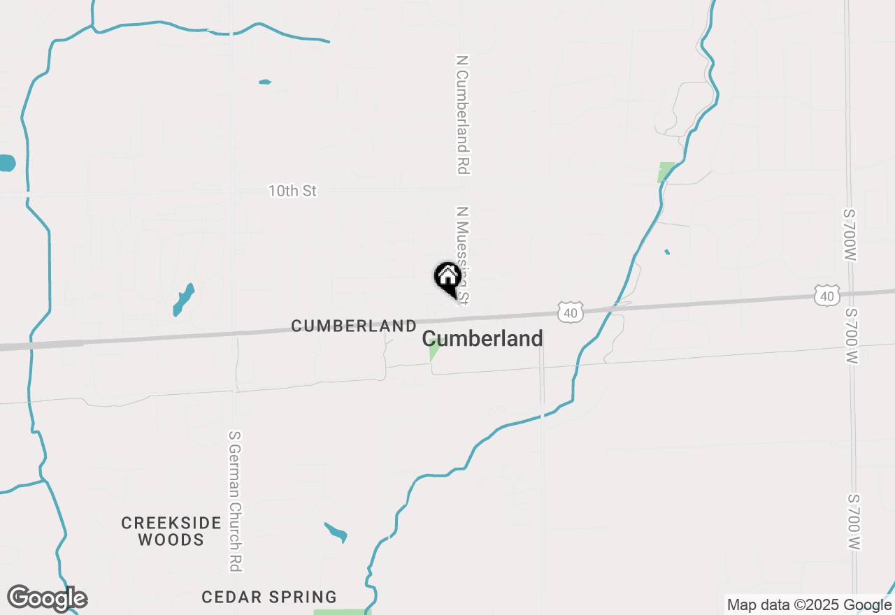 Map of 19 N Munsie Street, Indianapolis, IN 46229