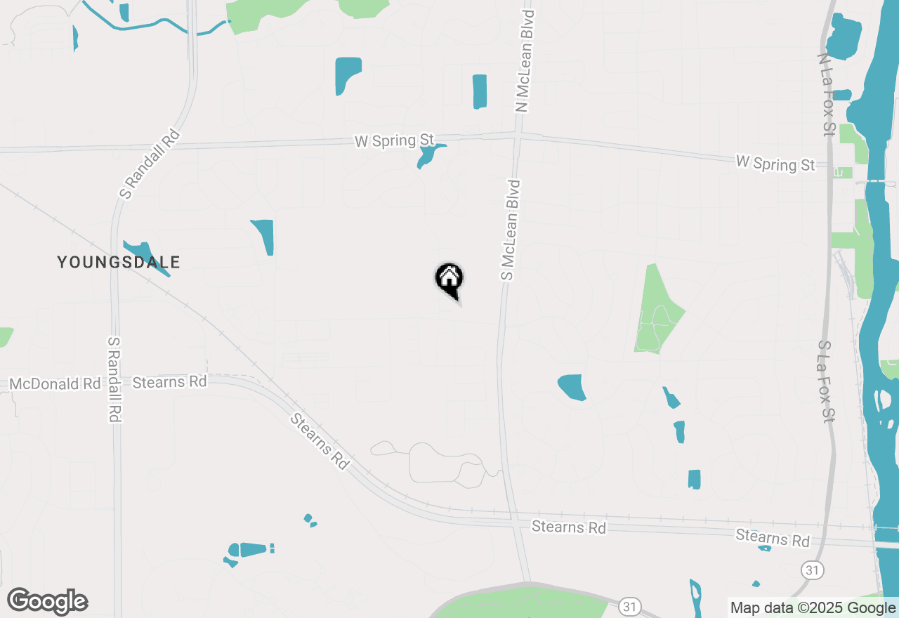 Map of 329 Kingsport Drive, South Elgin, IL 60177