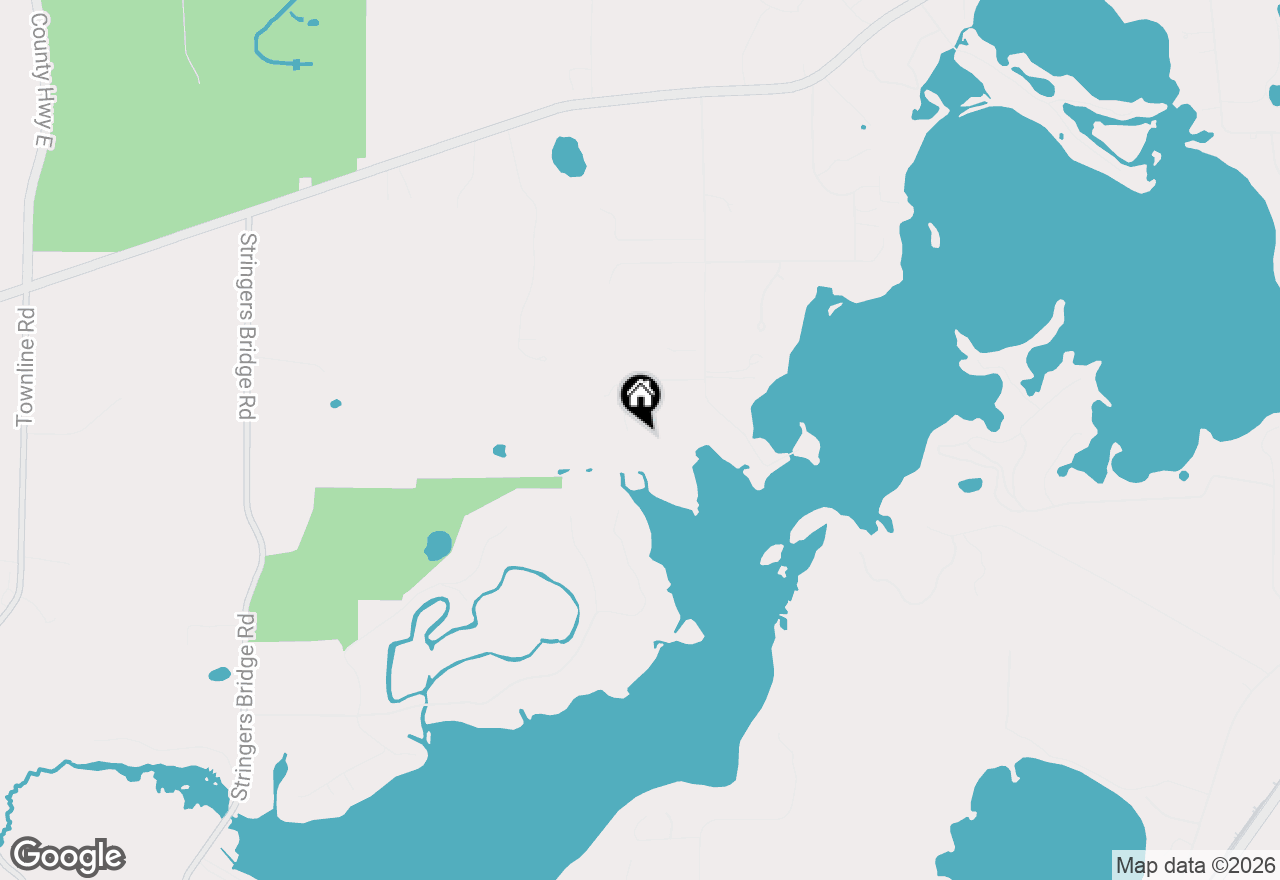Map of W1969 Itsa Little Rd, Mukwonago, WI 53149