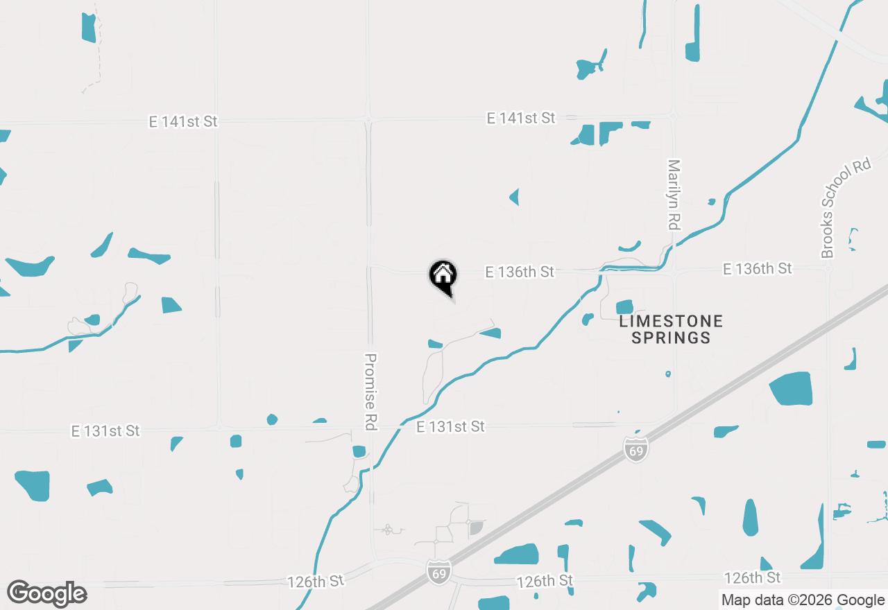 Map of 11217 Candice Drive, Fishers, IN 46038