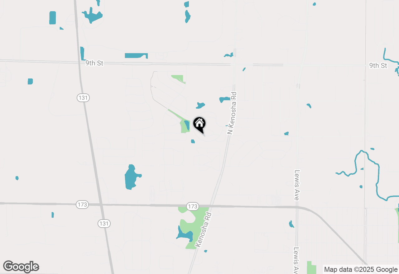 Map of 3717 Willow Crest Drive, Zion, IL 60099