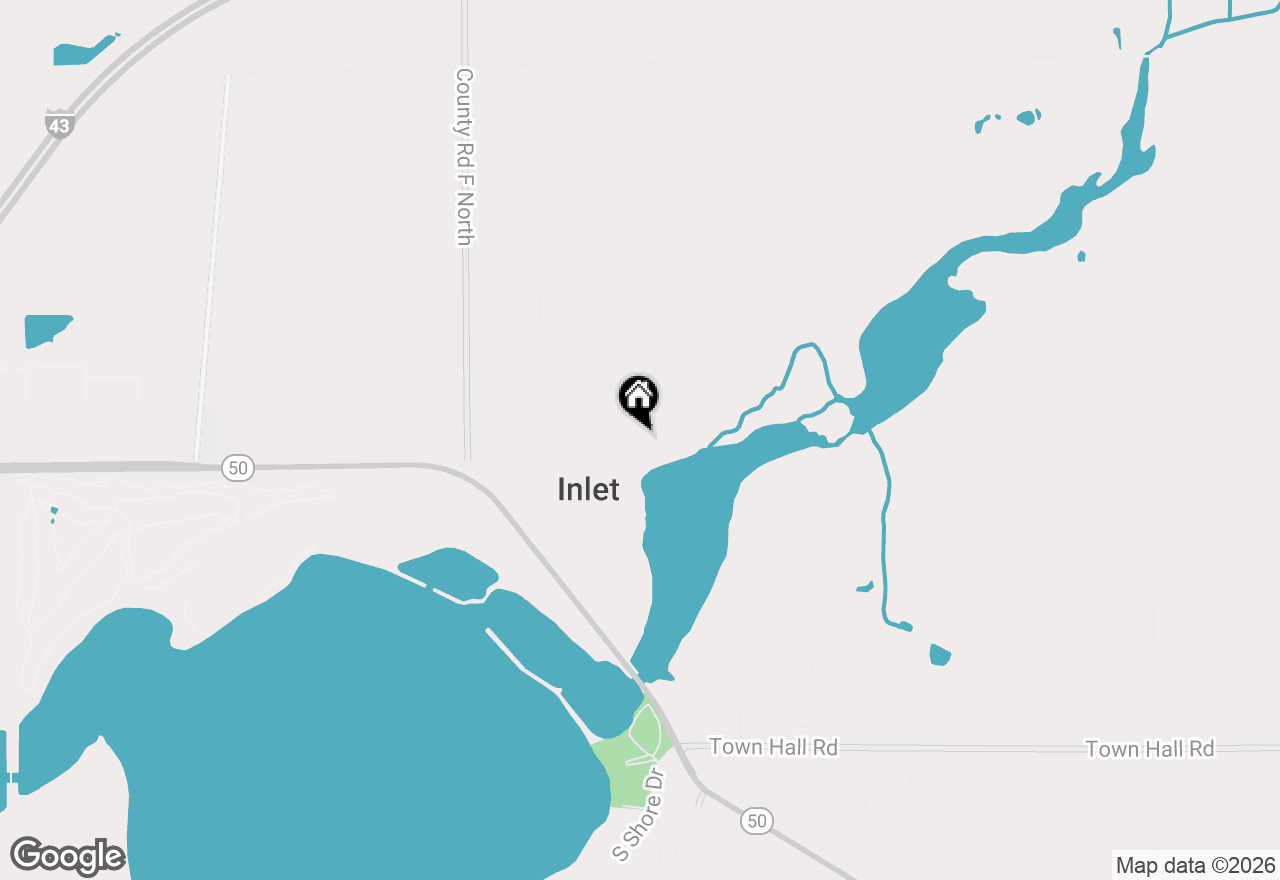 Map of 233 Inlet Shore Dr, Delavan, WI 53115