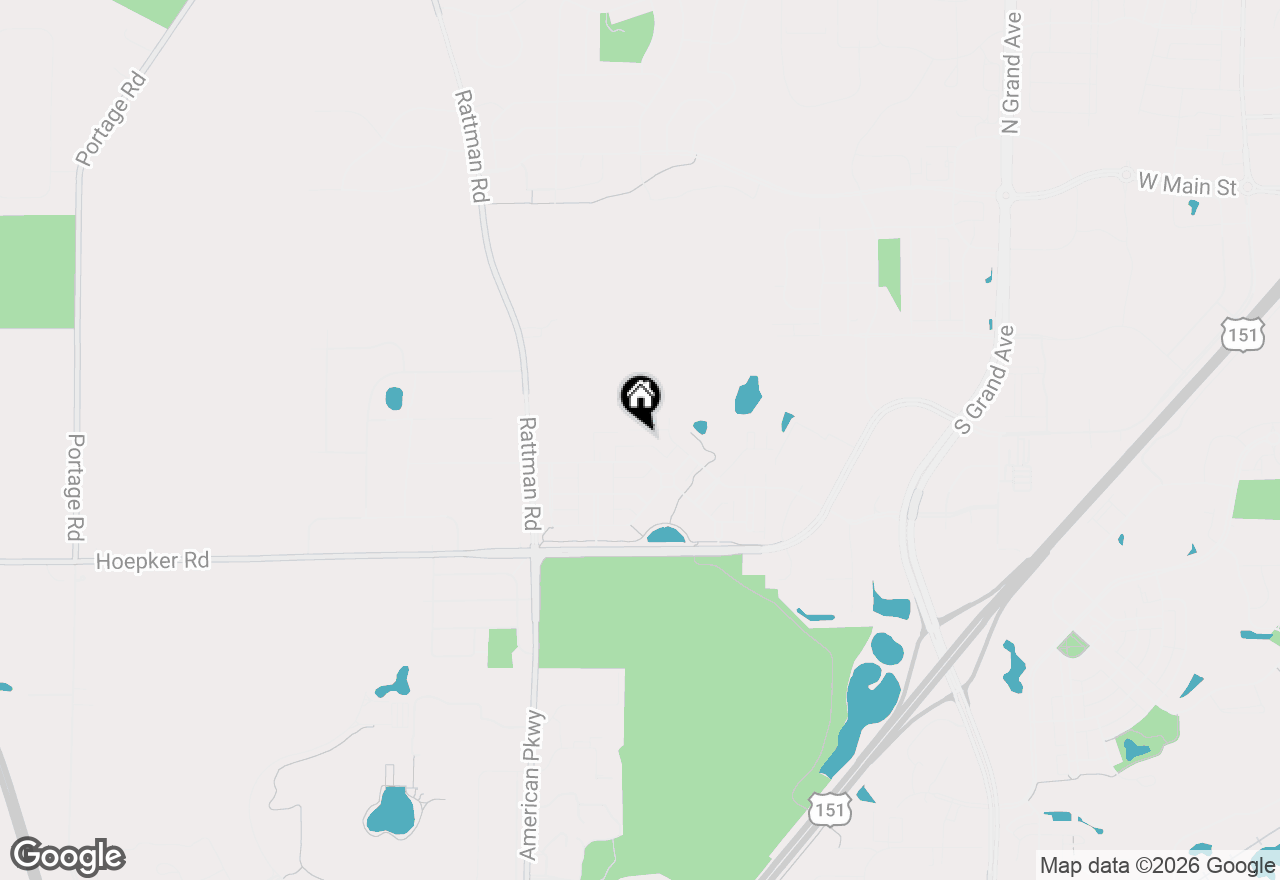 Map of 3135 Hope Street, Sun Prairie, WI 53590