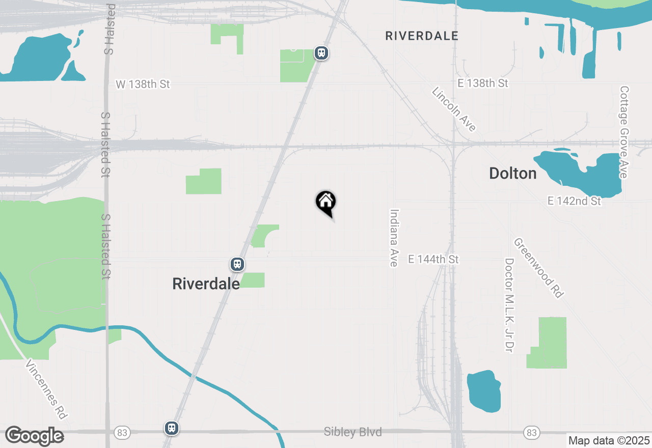 Map of 14231 S Dearborn Street, Riverdale, IL 60827