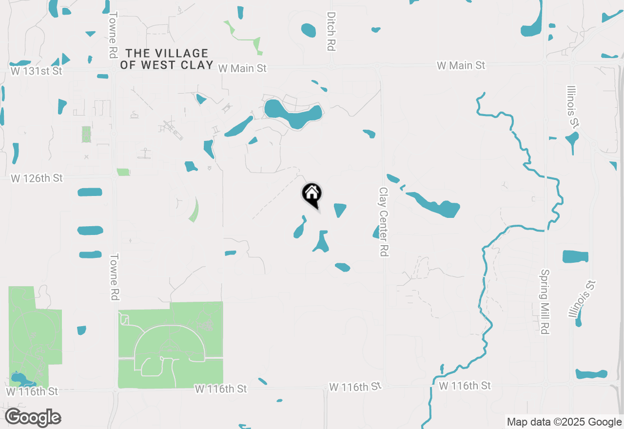Map of 1273 Helford Lane, Carmel, IN 46032
