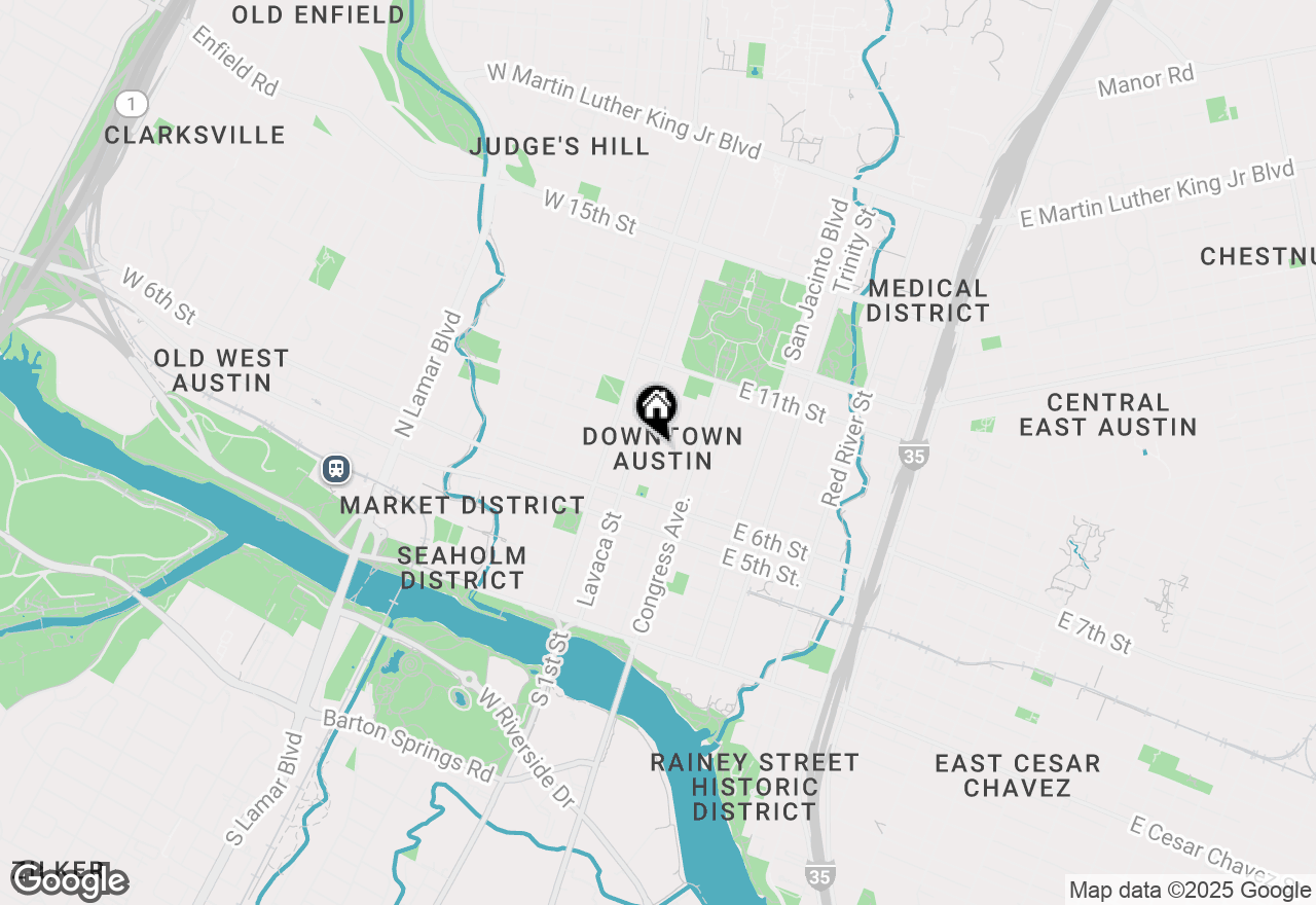 Map of 710 Colorado St #5D, Austin, TX 78701