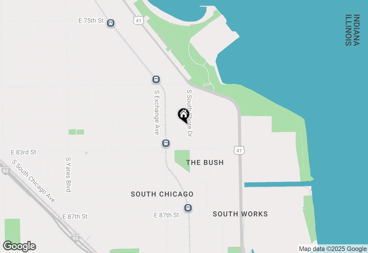 Map of 8137 S Coles Avenue, Chicago, IL 60617