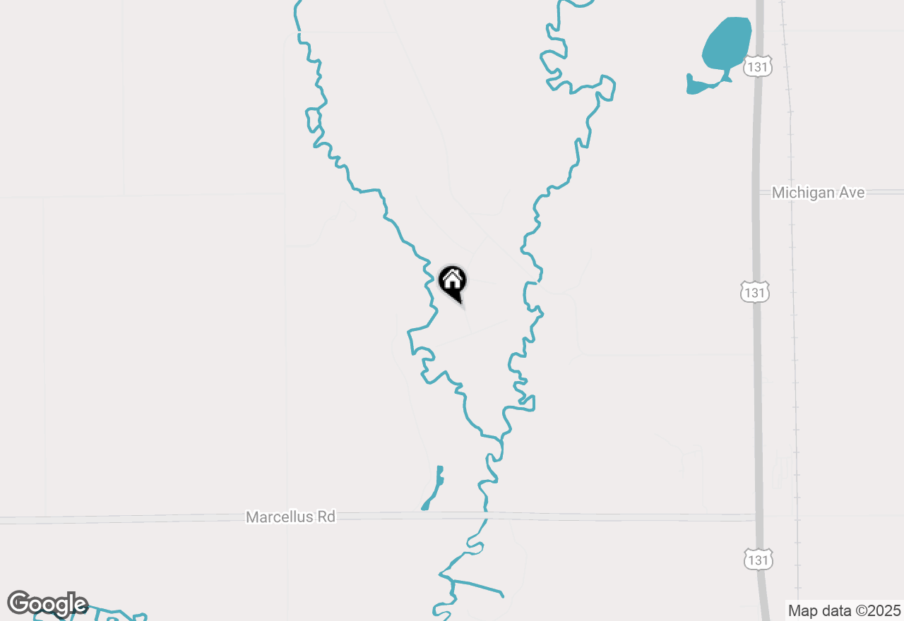 Map of 52368 Pine Tree Lane, Three Rivers, MI 49093