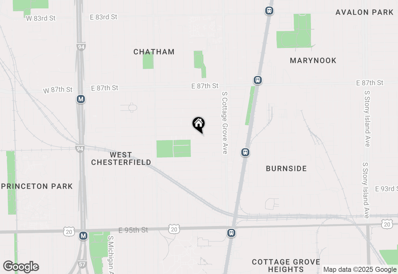 Map of 626 E 90th Street, Chicago, IL 60619