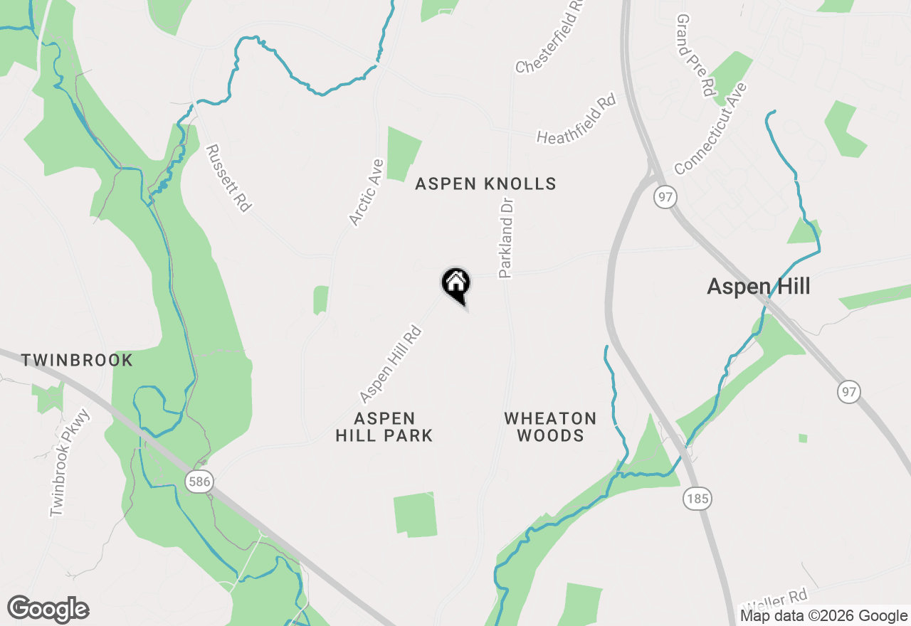 Map of 13503 Grenoble Drive, Rockville, MD 20853