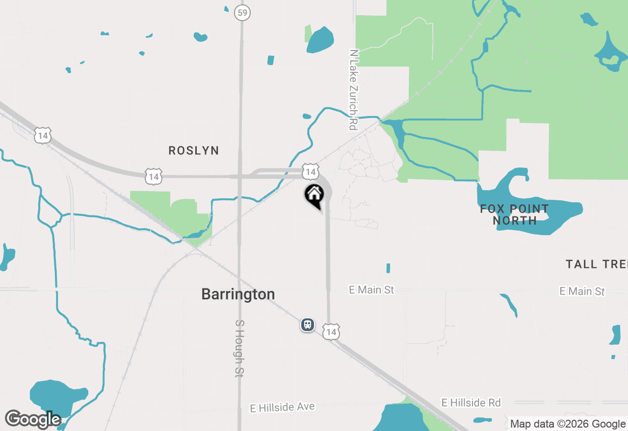 Map of 434 Valencia Avenue E, Barrington, IL 60010