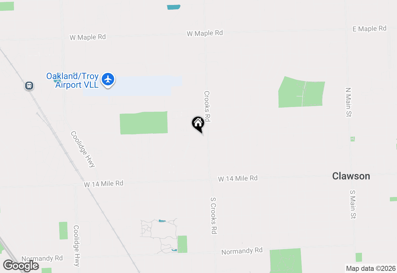 Map of 1813 Torquay Avenue #7, Royal Oak, MI 48073