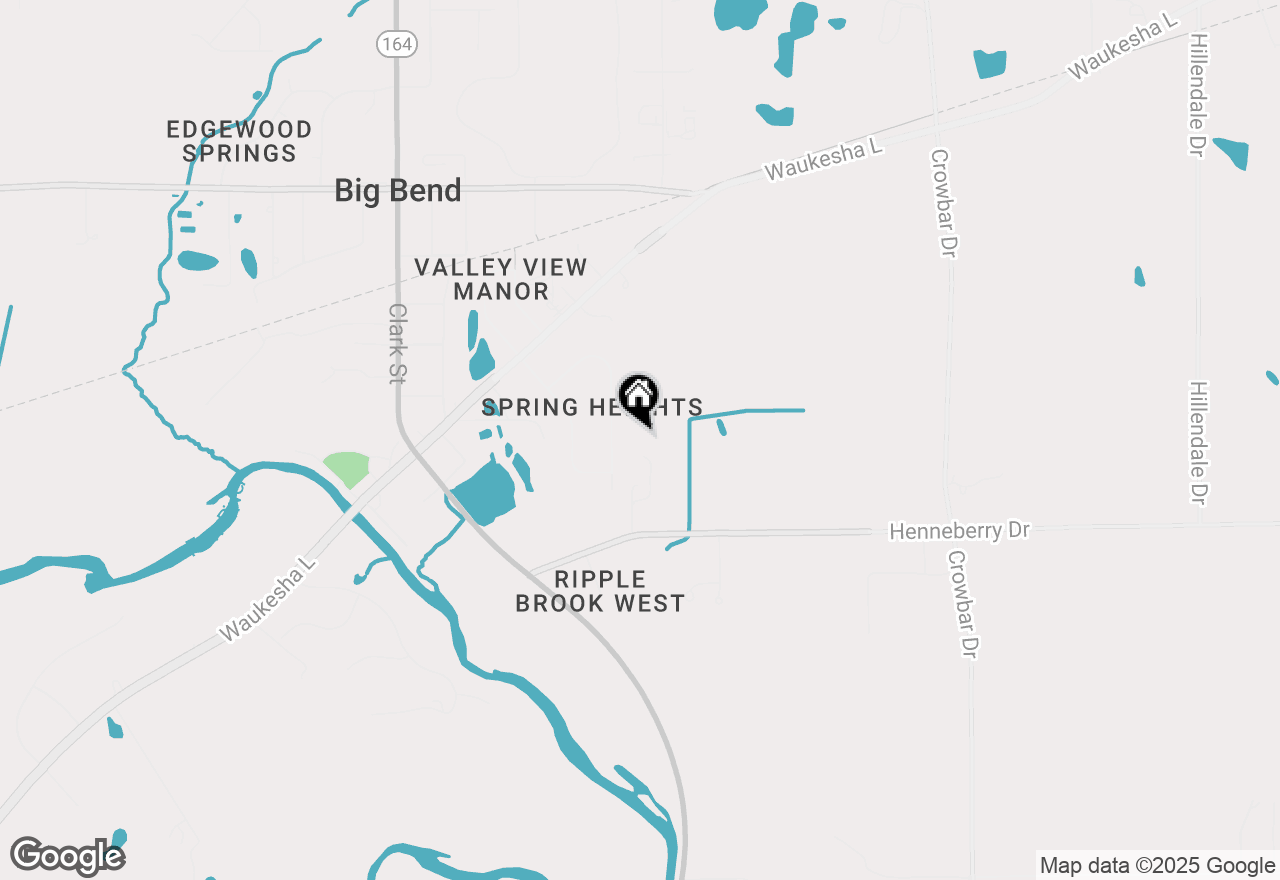 Map of Lt7 Leo Ln, Big Bend, WI 53103