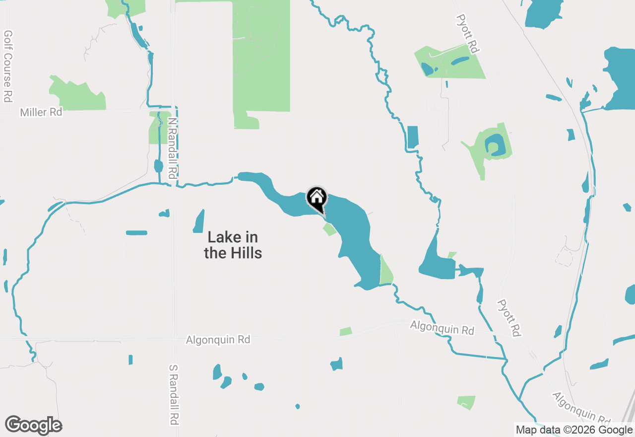 Map of 234 Indian Trail, Lake In The Hills, IL 60156