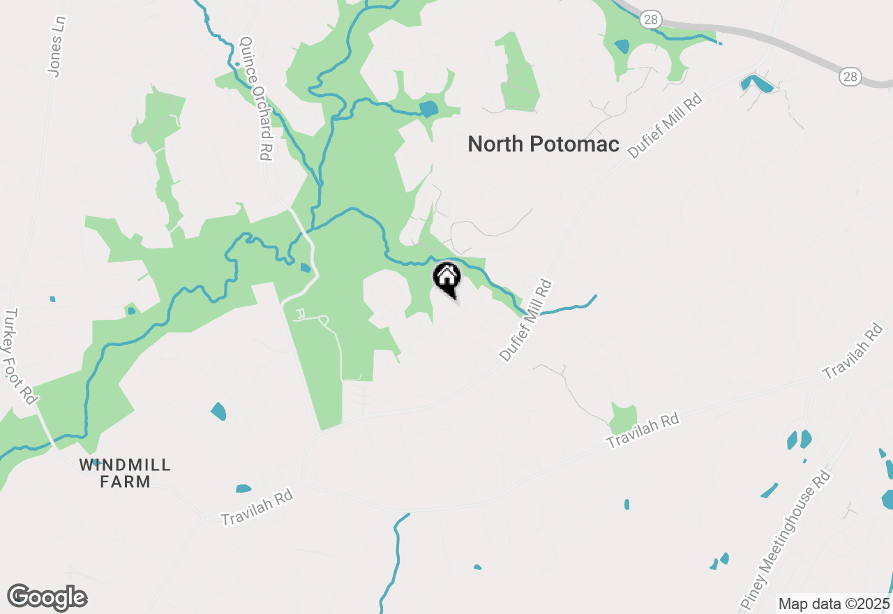 Map of 11509 Paramus Drive, Gaithersburg, MD 20878