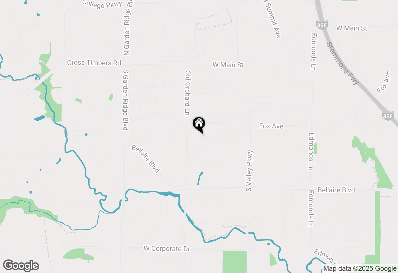 Map of 1202 Hillwood Drive, Lewisville, TX 75067