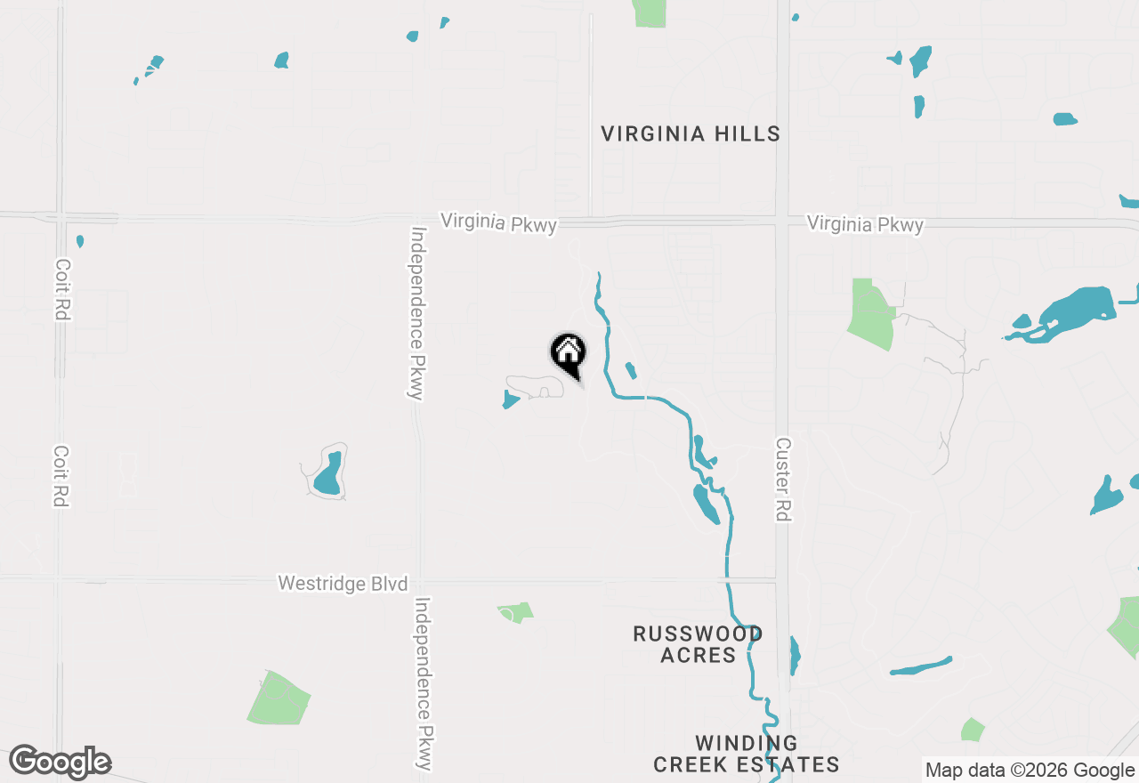 Map of 824 Golden Bear Lane, Mckinney, TX 75072
