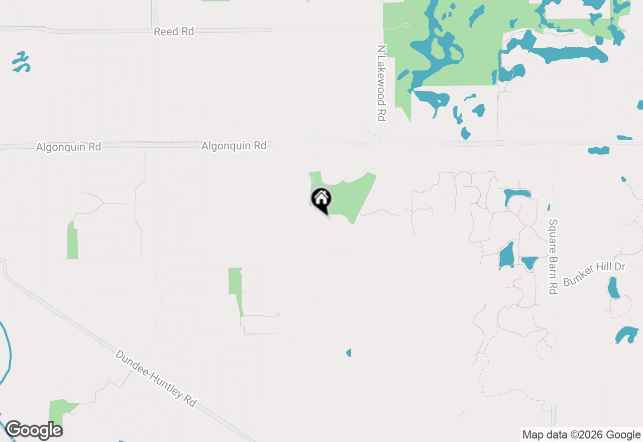 Map of 5418 Crossview Lane, Lake In The Hills, IL 60156