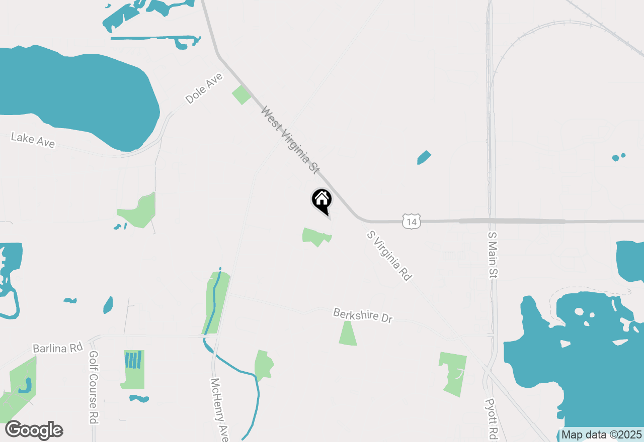 Map of 521 Coventry Lane #12, Crystal Lake, IL 60014