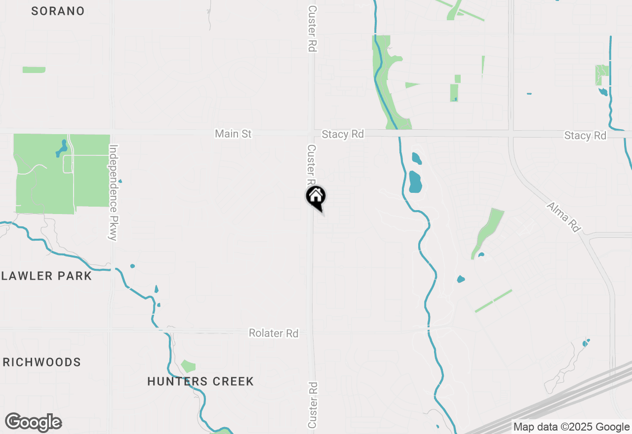 Map of 5716 Conch Train Road, Mckinney, TX 75070