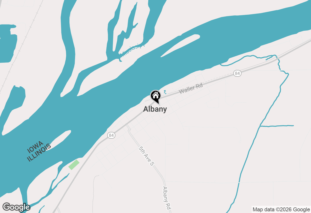 Map of 200 N Church St Street, Albany, IL 61230