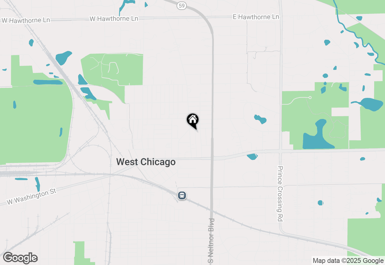 Map of 235 Ingalton Avenue, West Chicago, IL 60185