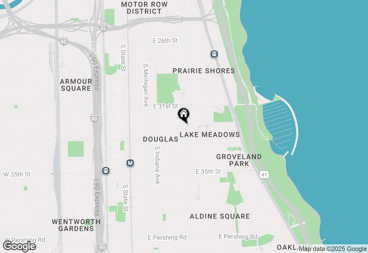 Map of 3215 S Calumet Avenue, Chicago, IL 60616