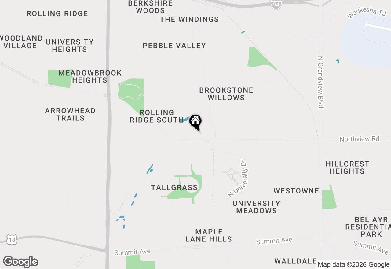 Map of 2720 Northview Rd #32, Waukesha, WI 53188