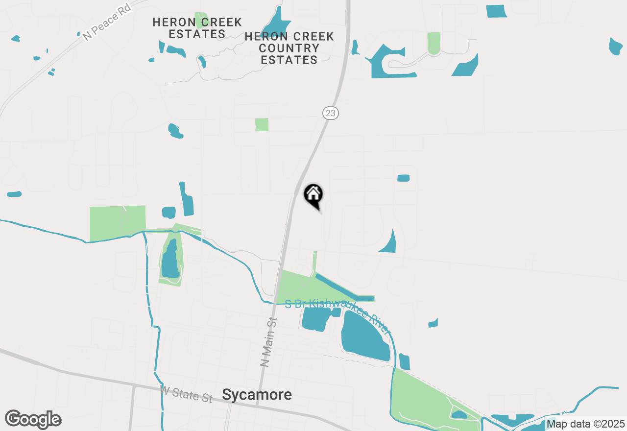Map of 64 Kloe Lane #64, Sycamore, IL 60178