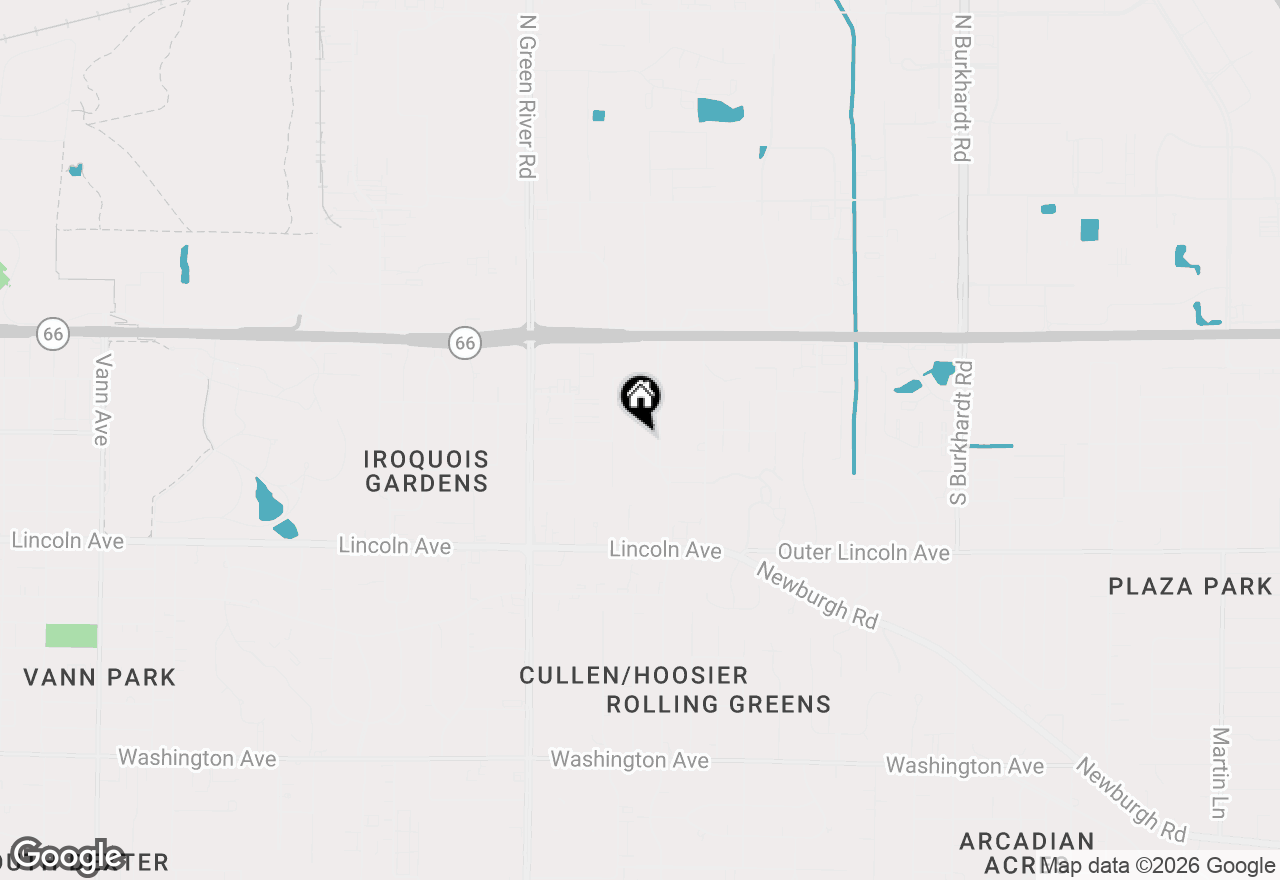 Map of 324 Indian Trail, Evansville, IN 47715