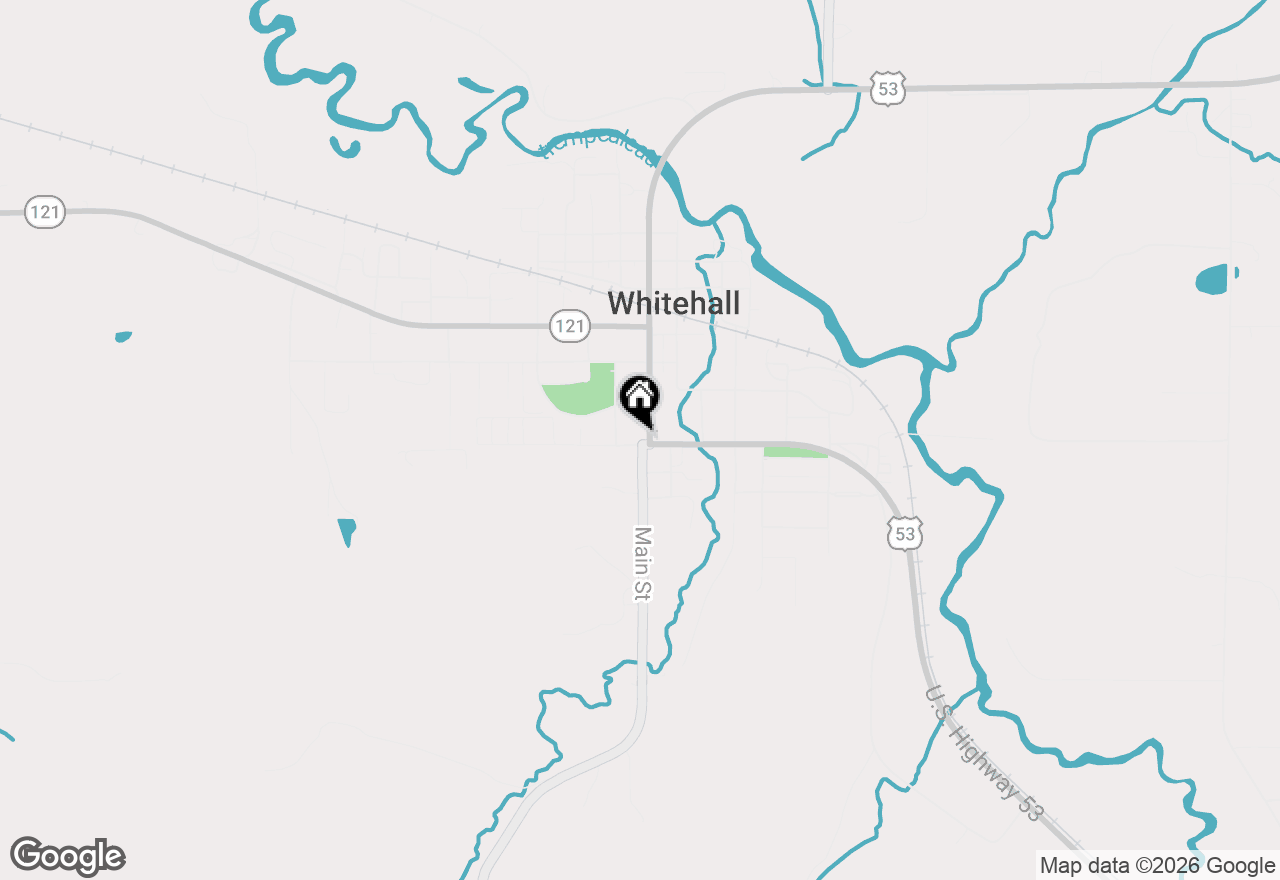 Map of 36015 Main St, Whitehall, WI 54773