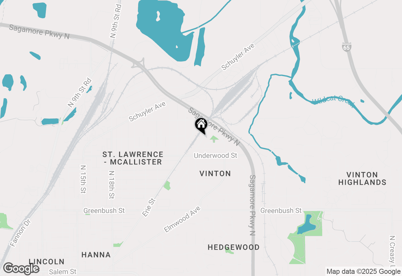 Map of 2130 Ulen Lane, Lafayette, IN 47904
