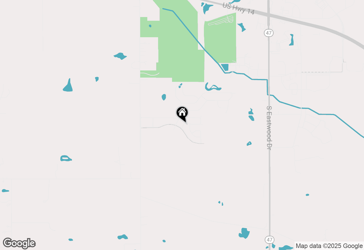 Map of 3095 Courtland Street, Woodstock, IL 60098