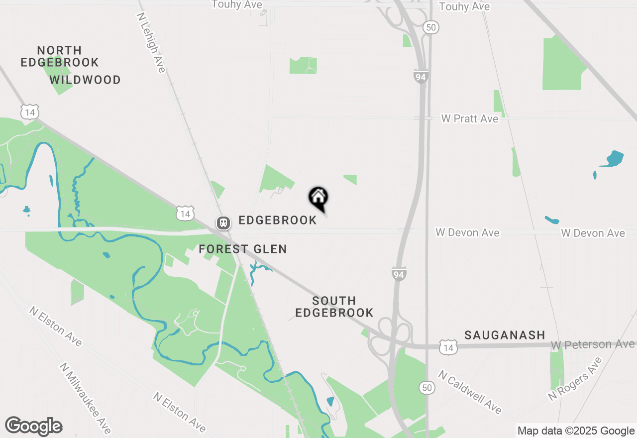 Map of 6420 N Navajo Avenue, Chicago, IL 60646