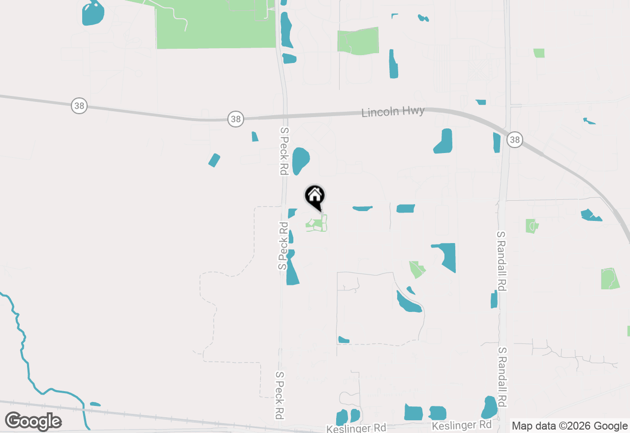 Map of 3813 Ridge Pointe Drive, Geneva, IL 60134