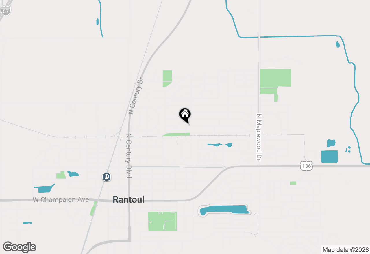 Map of 517 Illinois Drive, Rantoul, IL 61866