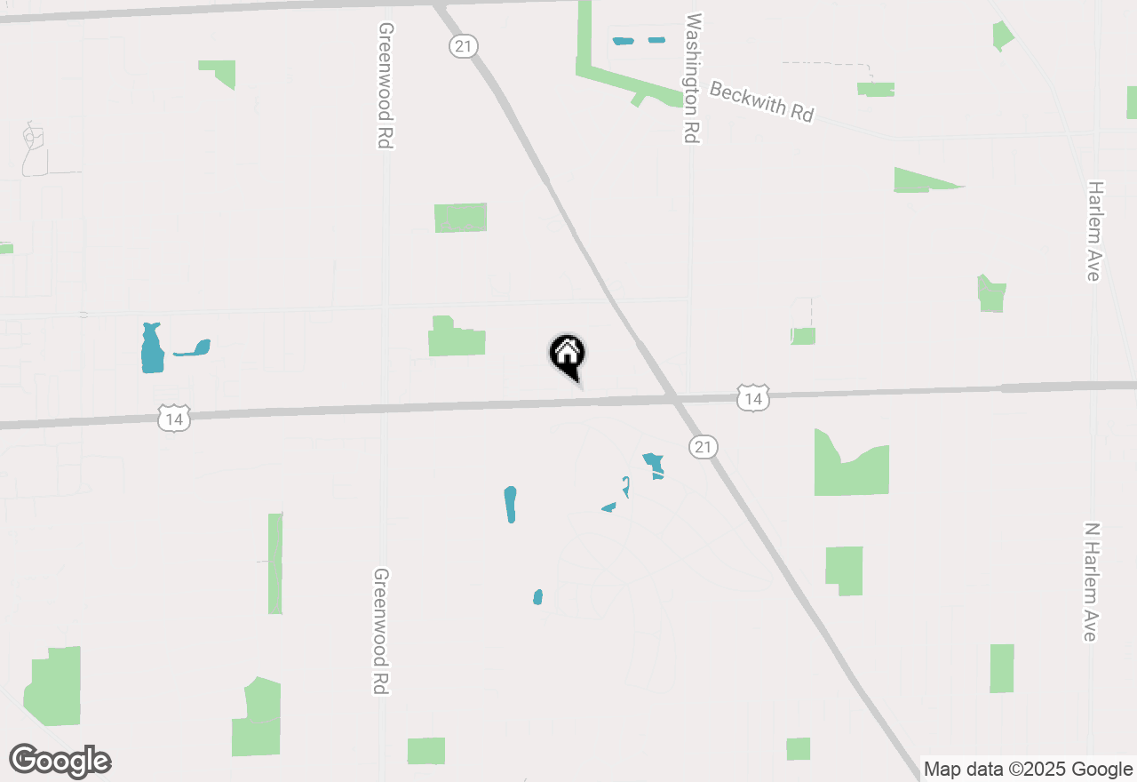 Map of 8821 N Grand Street, Niles, IL 60714