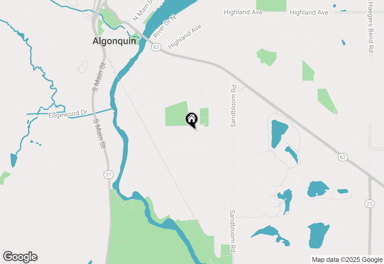 Map of 810 Tamarac Drive, Algonquin, IL 60102