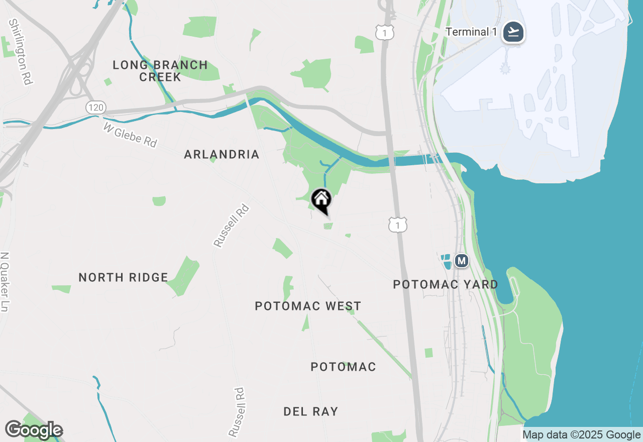 Map of 31 W Reed Avenue, Alexandria, VA 22305