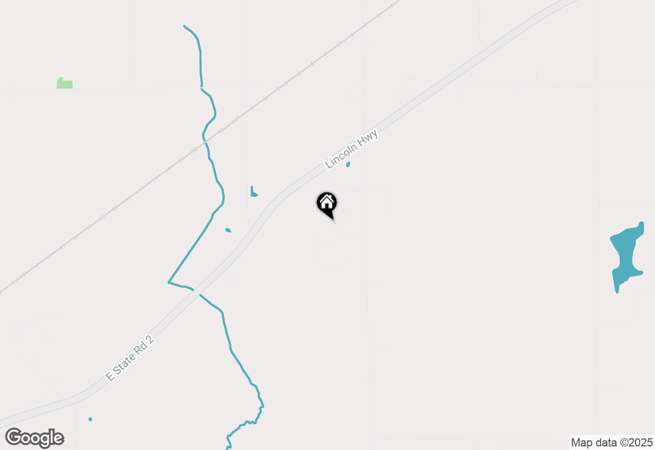 Map of 2893 N Morning Glory Avenue, Rolling Prairie, IN 46371