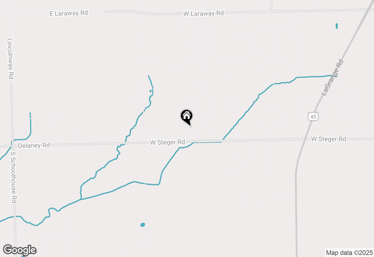 Map of 11764 Azure Drive, Frankfort, IL 60423