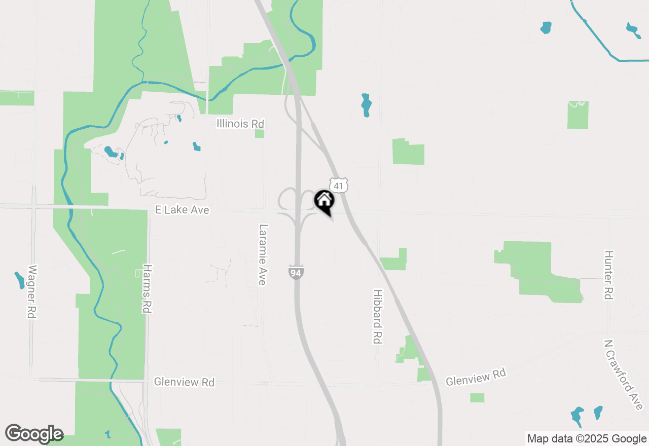 Map of 828 Lavergne Avenue, Wilmette, IL 60091