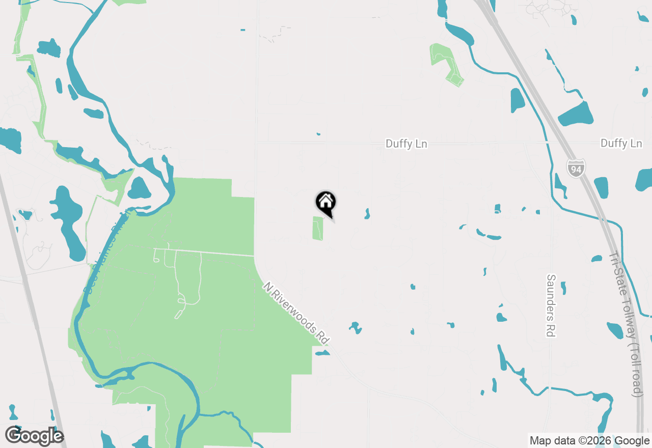 Map of 31 Fox Trail, Lincolnshire, IL 60069