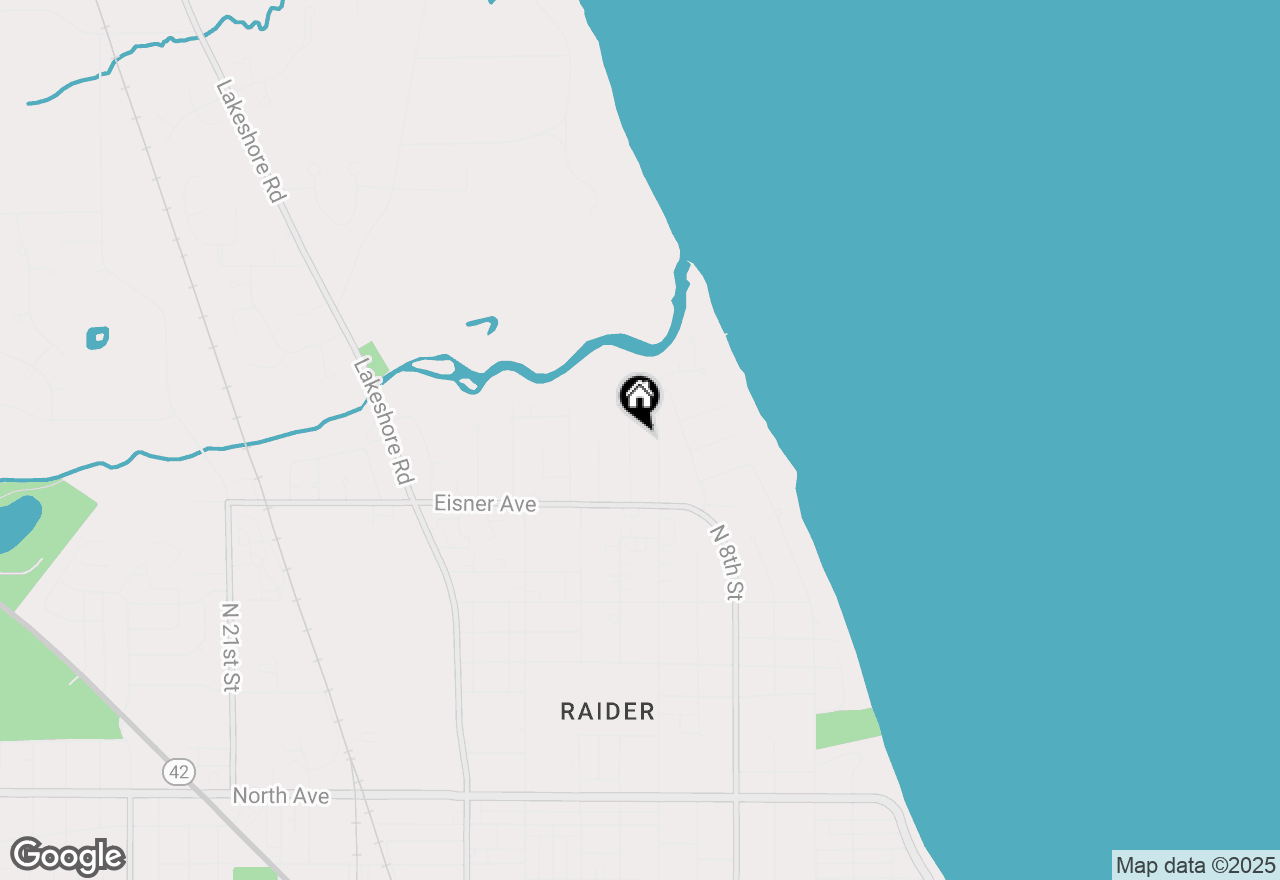 Map of 3805 High Cliff Ct, Sheboygan, WI 53083