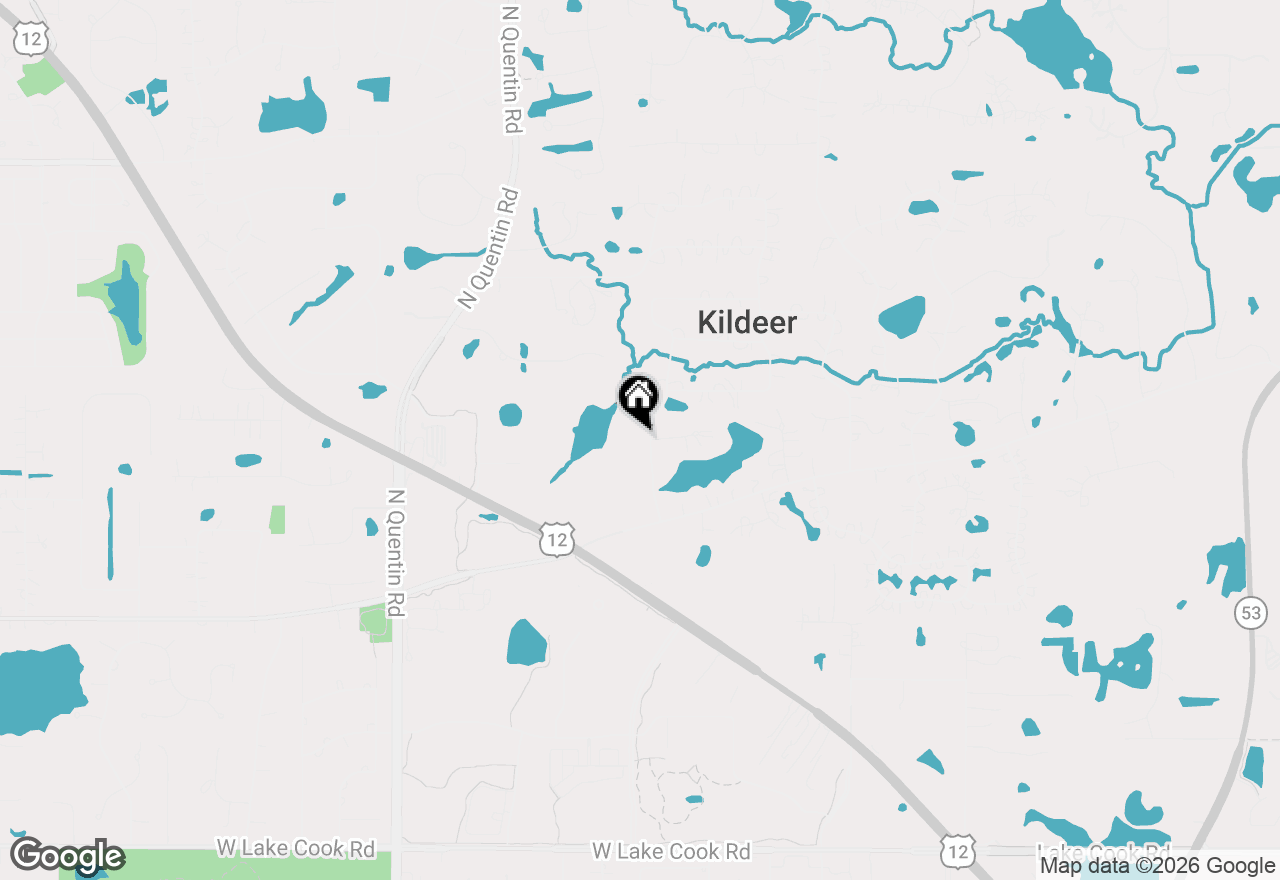 Map of 20888 N Buffalo Run, Kildeer, IL 60047